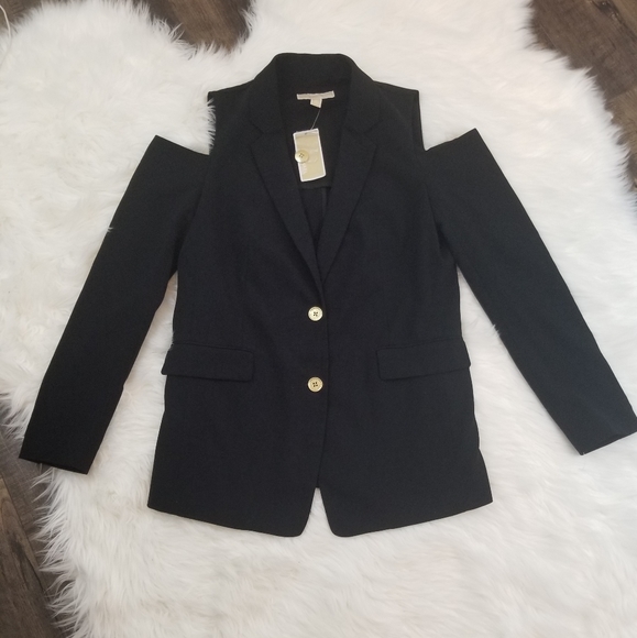 MICHAEL Michael Kors Jackets & Blazers - MICHAEL Michael Kors Cold shoulder blazer
